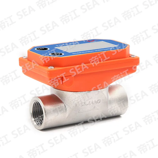 Waterstroommeter DN25-80 Turbinestroommeter Elektronische LCD Digitale Display Debietmeter ZJLCD-BT01 PVC-buis Vloeibaar water for boerderij-/tuinirrigatie voor het vullen van watertanks voor campers