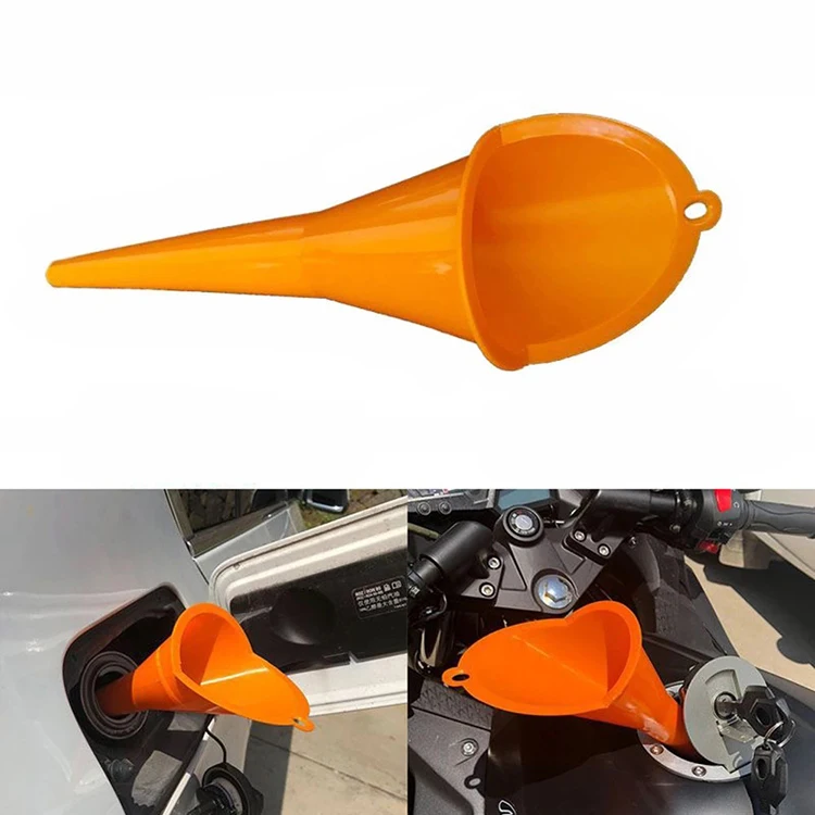 Multipurpose Long Stem Plastic Funnel For Cars,Gas Tanks,Engine Oil
