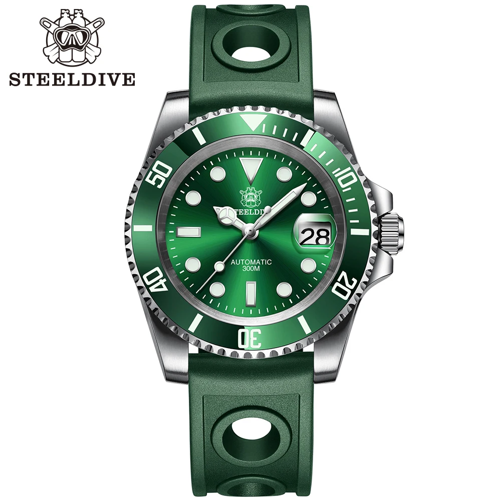 Steeldive SD1953 NH35 automatic mechanical movement watches oem 30ATM diver  watch for men| Alibaba.com