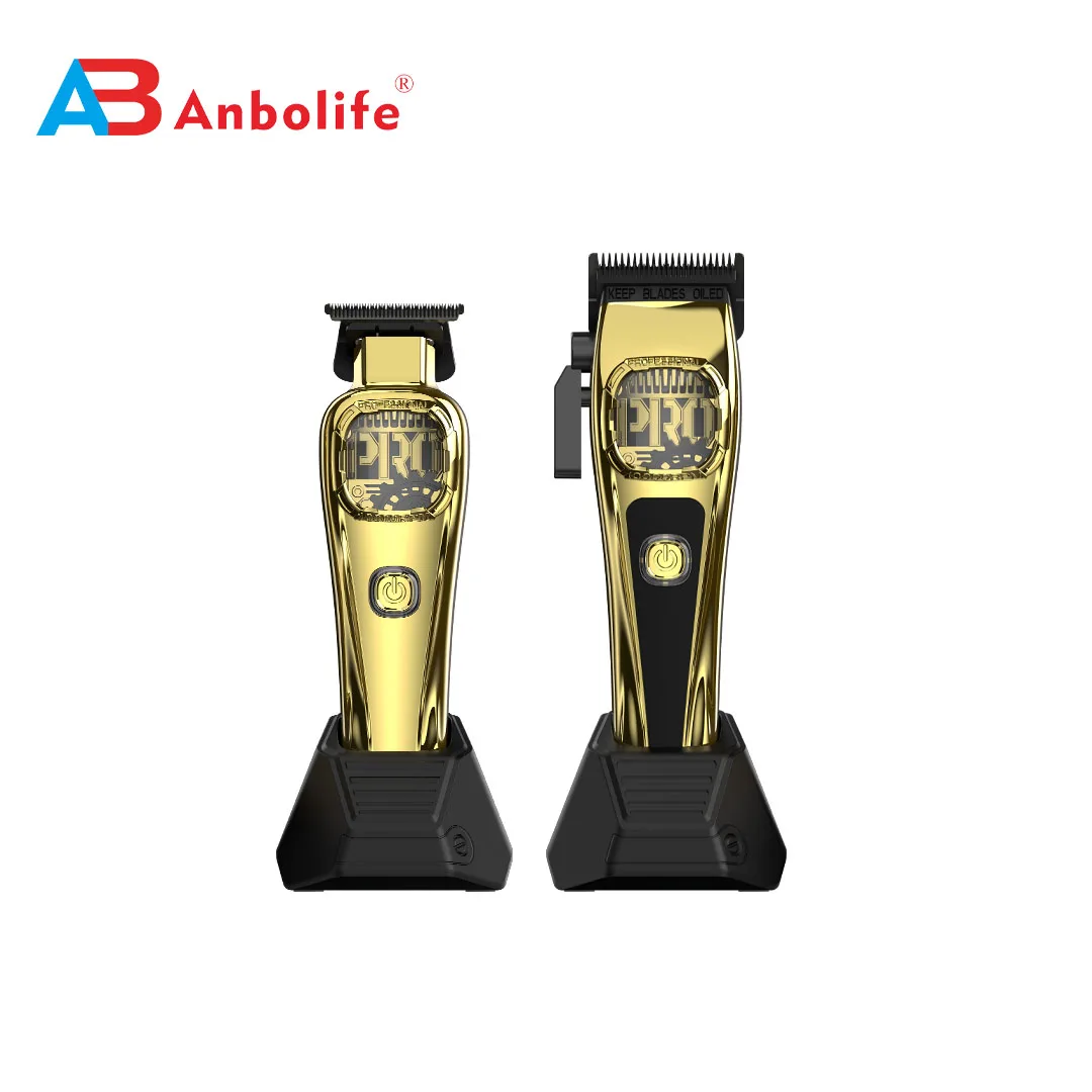 High-Precision Electric Clipper with 1400mAh Battery and 1 Year Warranty for Professional Hair Trimming