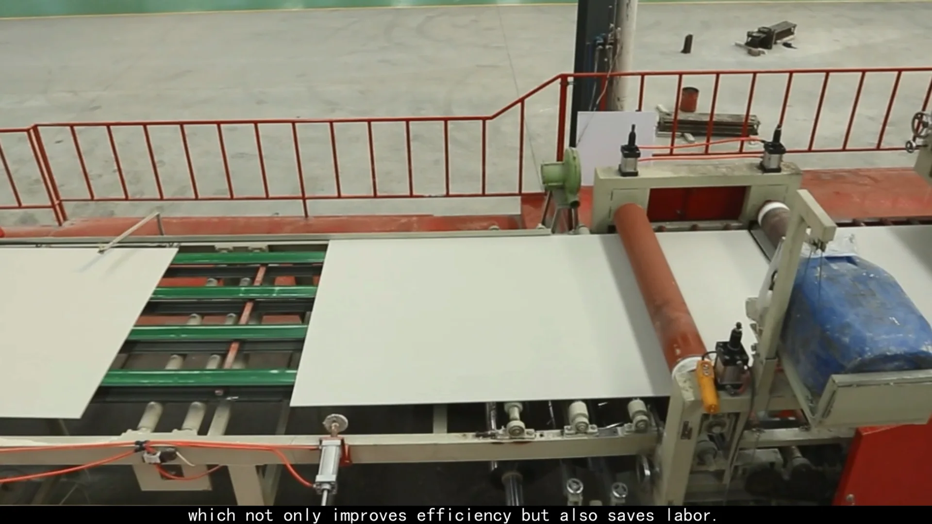 Gypsum Plaster Ceiling Panel Board Manufacturing Machines For.pvc