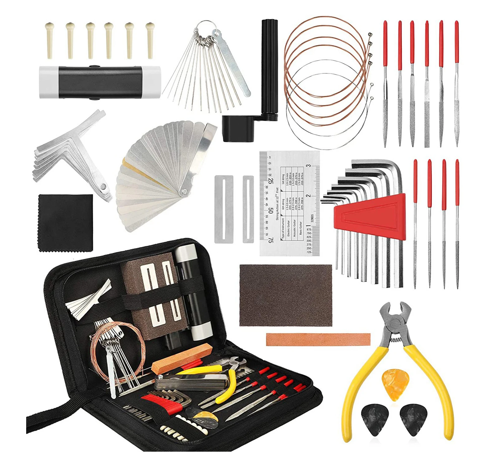 guitar repairing maintenance tool kit