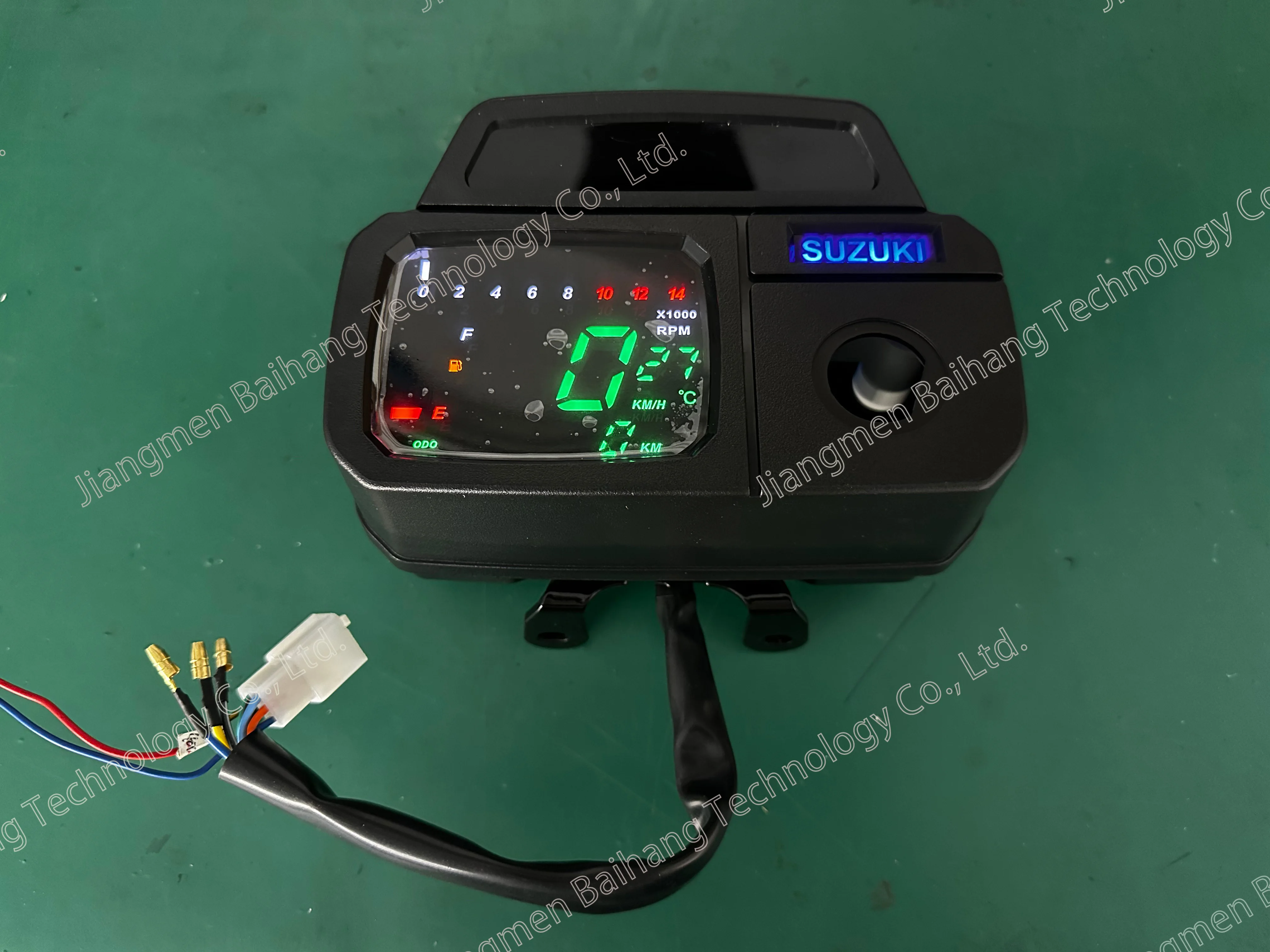 OEM/ODM Bike Accessories Motorcycle Speedometer Digital Odometer Moto Tachometer for Tvs Suzuki Ax100