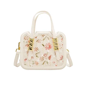 Factory Direct Sales Low MOQ 2026 New Fashion Durable Lightweight Waterproof Women's Designer Luxury Lace Floral Crossbody