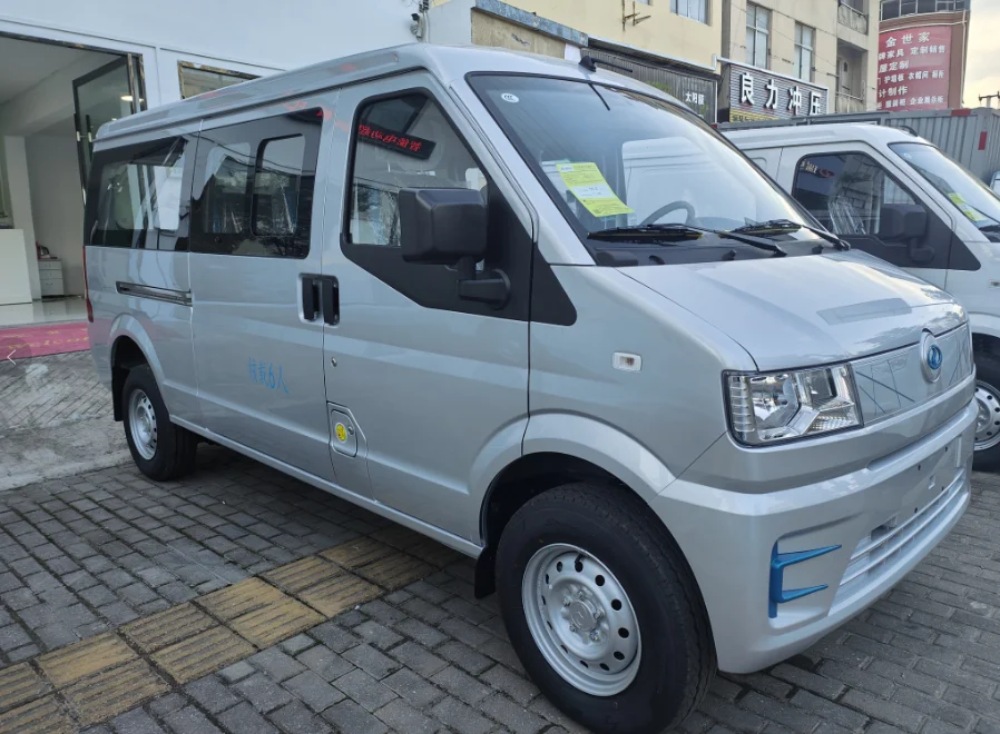 DFSK ES50 Chinese 4X2 Electric Minivan 8 Seat ABS CLTC 252km Sprinter Delivery vans Minibus Work vans for Sale