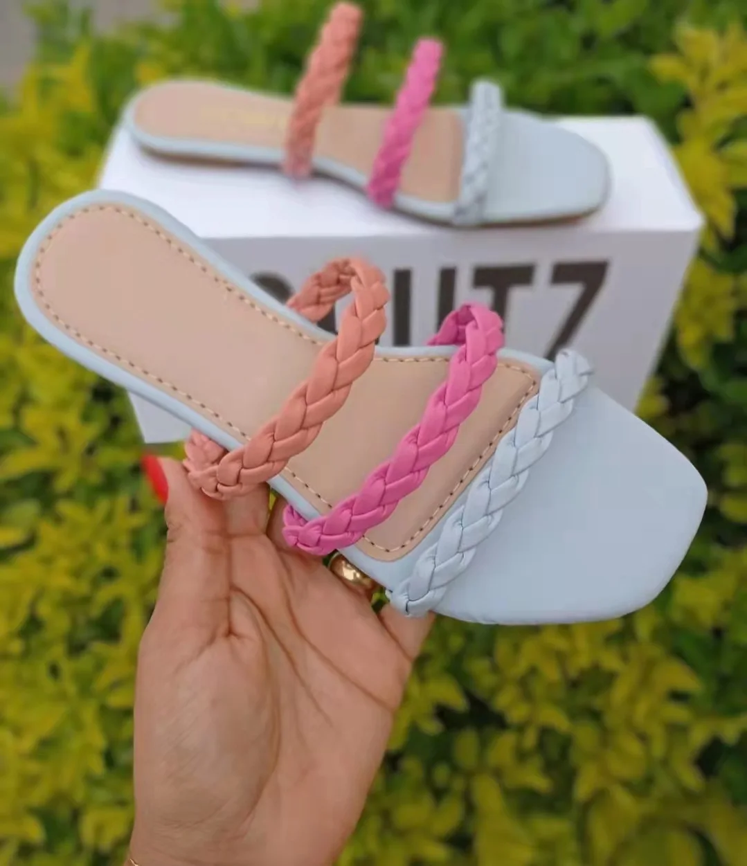 Zapatillas Caladas Verano Mujer Beige - PERA LIMONERA