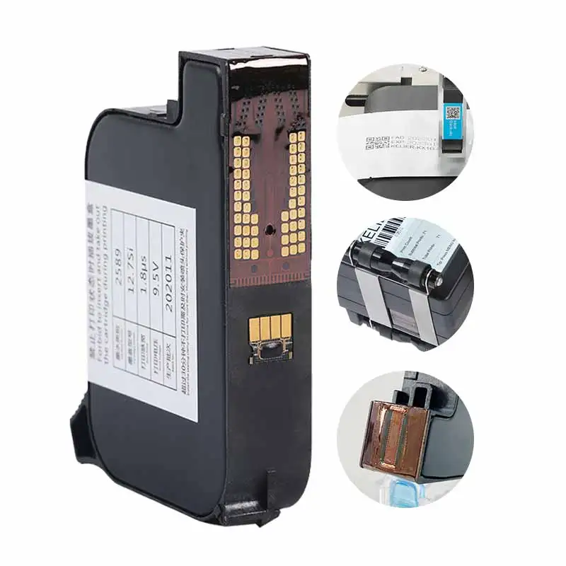 Inkjet Printing Solutions Anser U2 Printer Price 2580 2589 Quickly Dry Ink Cartridge for KELIER H3 M3S Handheld Printer