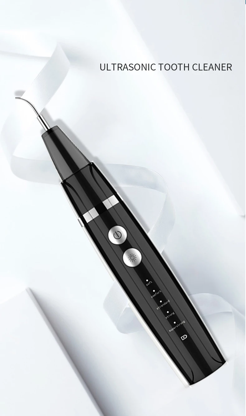 Ultra Sonic Tooth Cleaner Dental Stain Calculus Tartar Plaque Remover