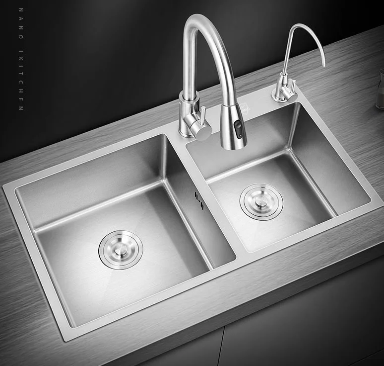 Nano 304 Stainless Steel Kitchen Sink For Villa - Buy Stainless Steel ...