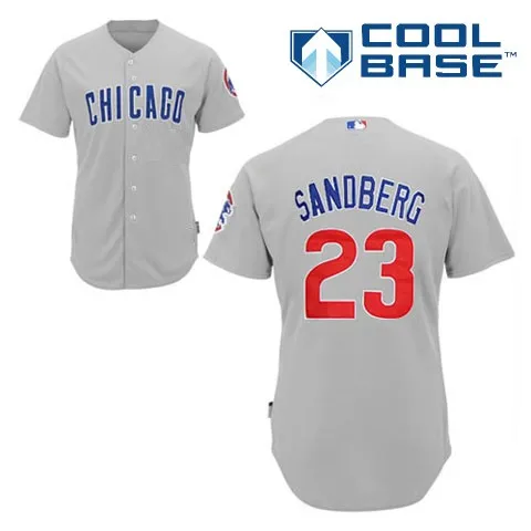 Chicago Cubs #23 Ryne Sandberg 1984 White Throwback Jersey on sale,for  Cheap,wholesale from China