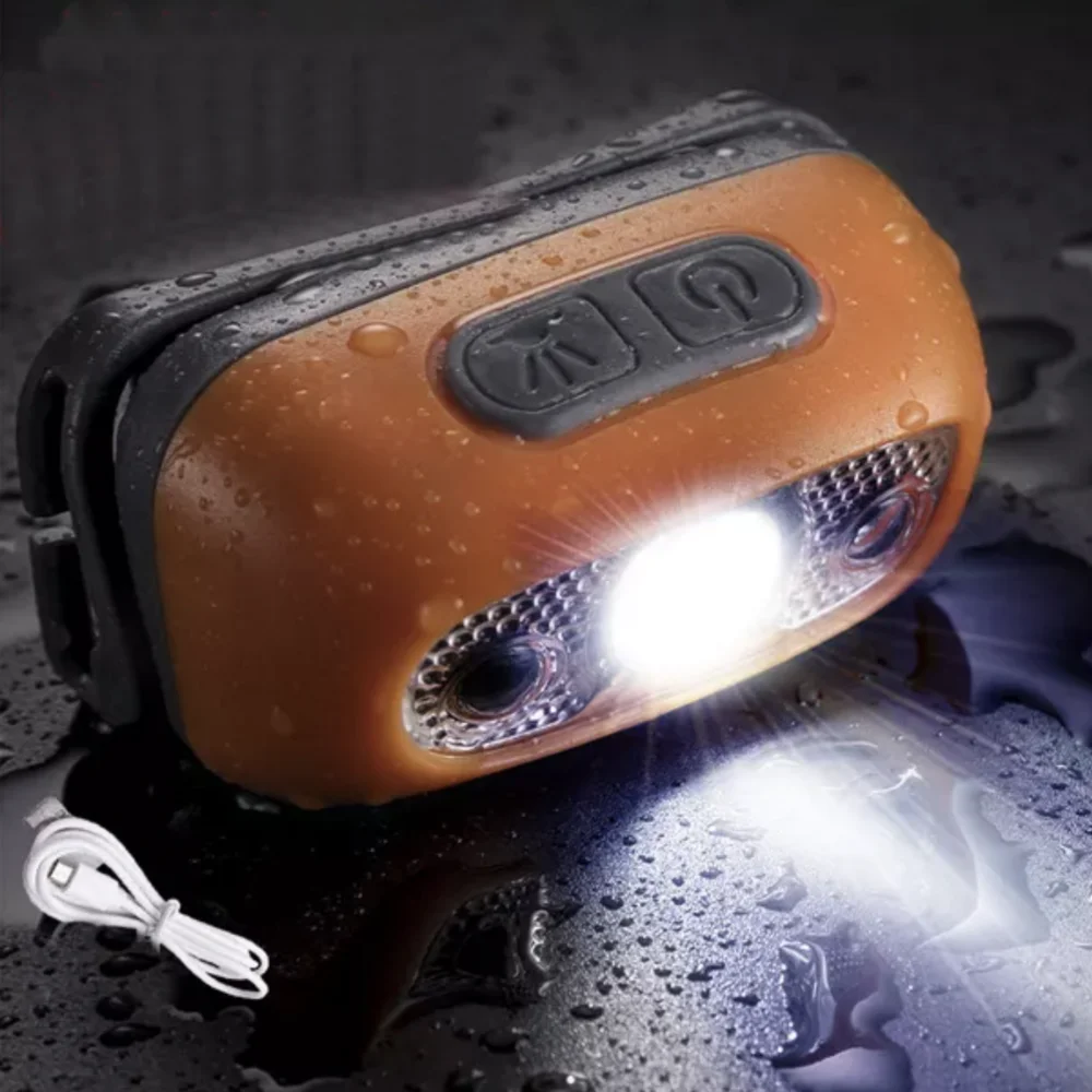 USB Индукционная светодиодная фара с датчиком движения