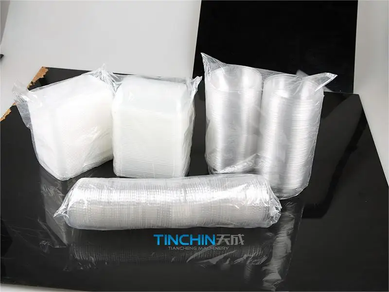 Biodegradable Paper Plastic Lids Packing Machine