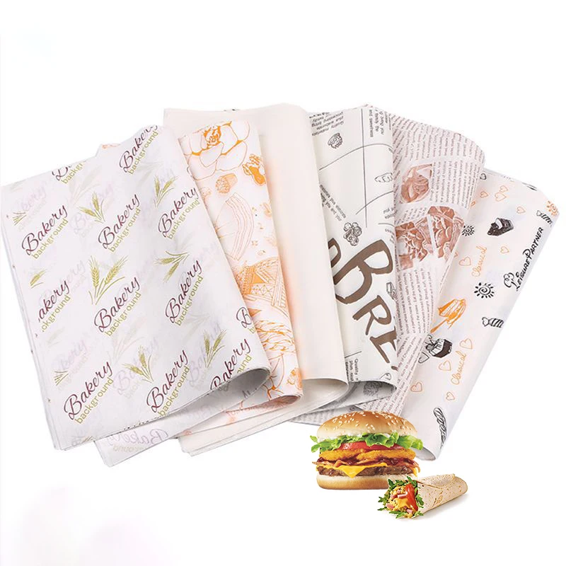 Sandwich Wrapping Deli Paper Shawarma Food Grade Wax Paper - China