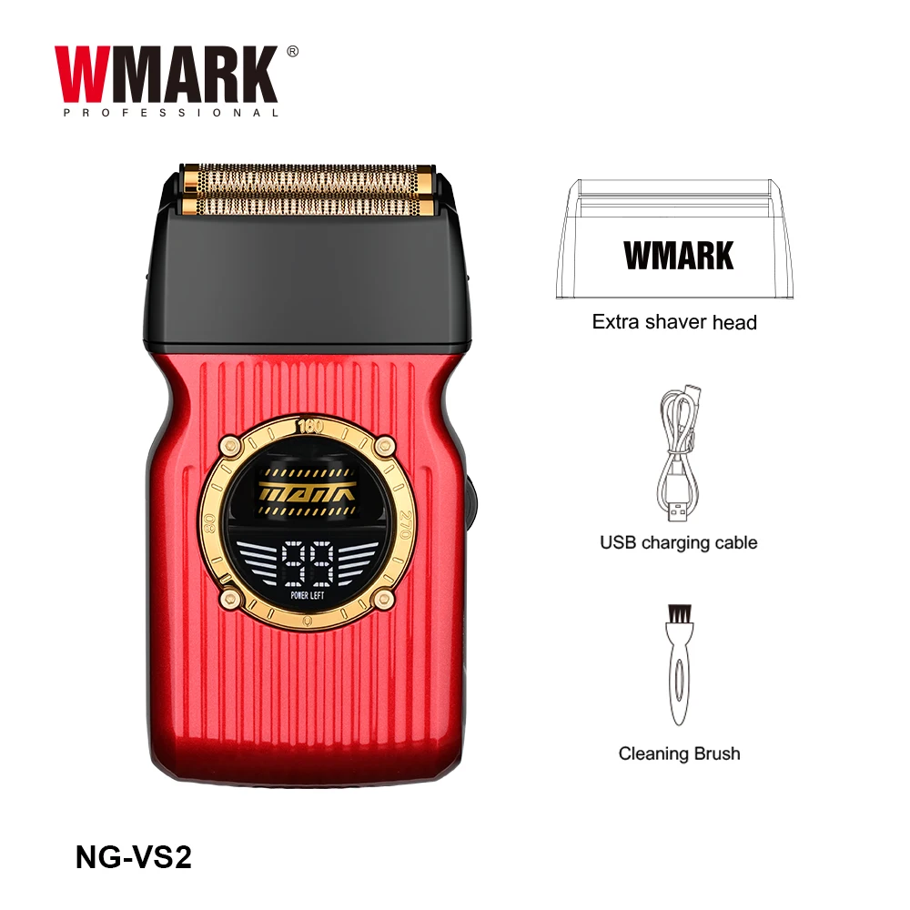 WMARK NG-VS2 Max 9000RPM Stepless Outer Rotor Bldc Barber Shaver