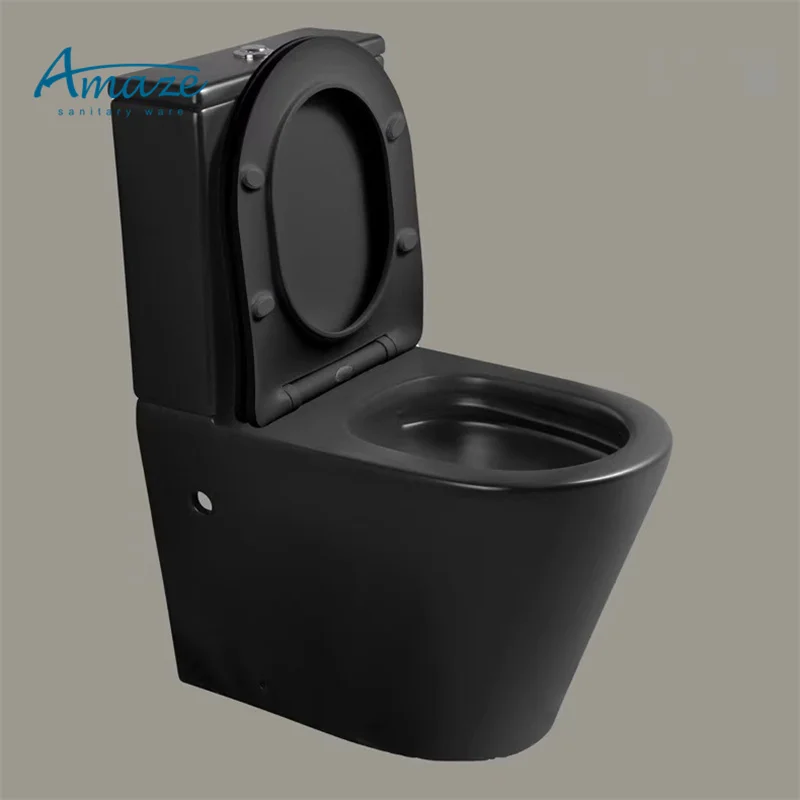 New design ceramic sanitary ware bathroom water closet two piece toilet bathroom factory