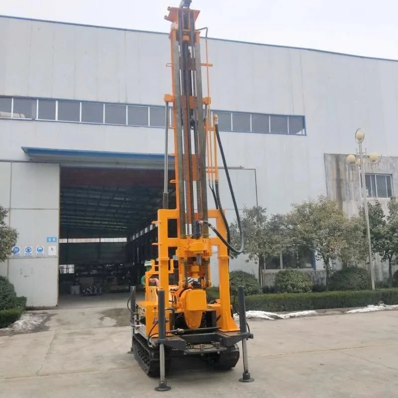 
 Drilling Depth 100 To 300m Depth Trailer Mounted Borehole Water Well Drilling Rig machine