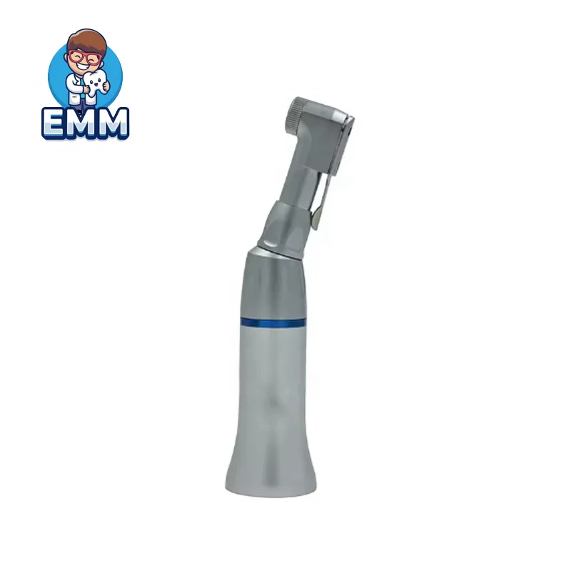 instrumenta manualia dentalia lentis velocitatis 1:1, generis clavicularis, E-typi, cum pulverizatione externa, clave morsu, angulo contra dentalem, apparatus dentarius, instrumentum medicum.