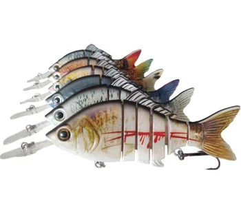 Multi-jointed Deep Diving Minnow with Long Lip, Sinking Long Cast Hard Lure for Topmouth Culter Bass Mandarin Fish – Minnow – view 2
