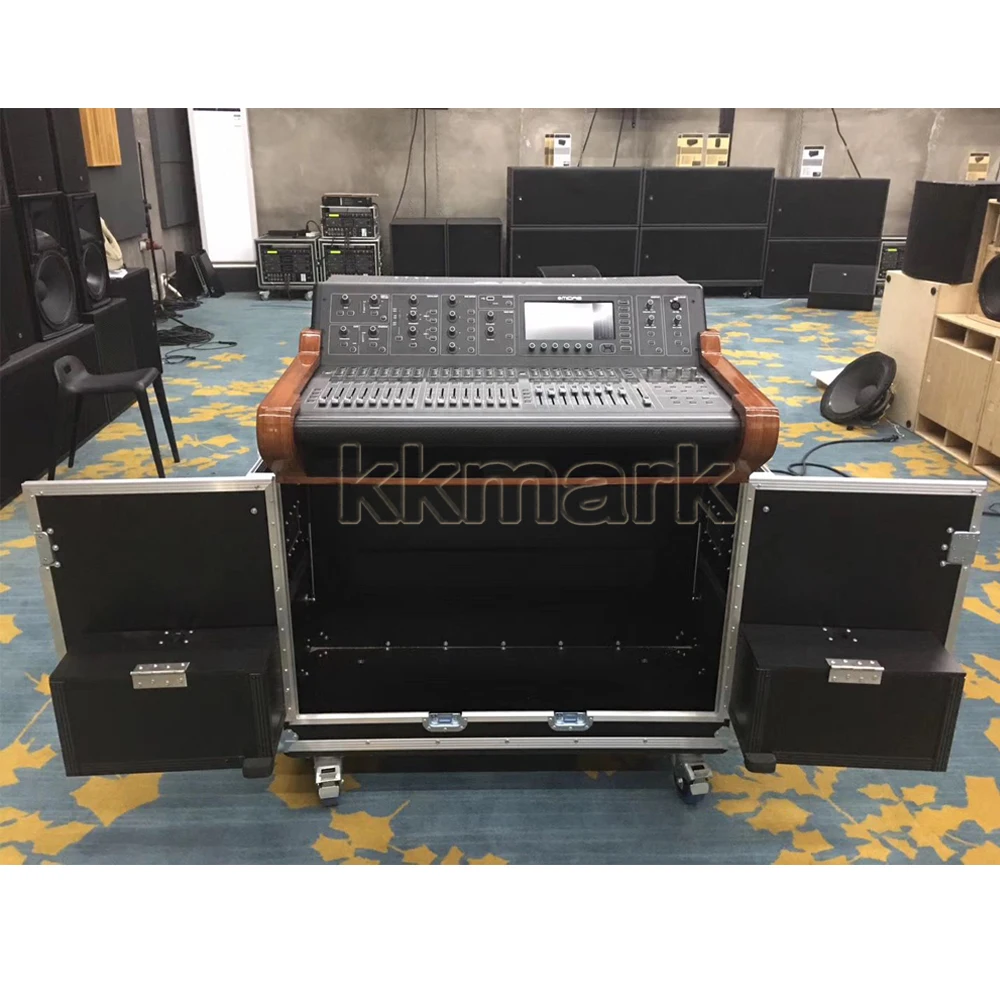 Kkmark Flip Flight Road case for Midas M32 Behringer X32 Yamaha Mixer