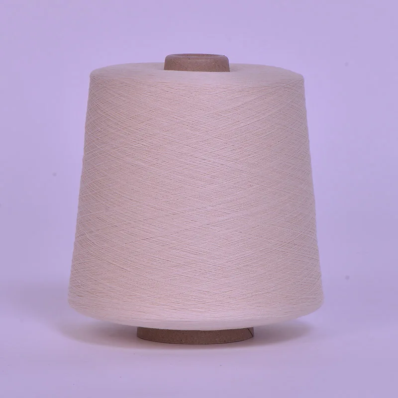 
100nm/2 60% silk 40% viscose ice silk yarn for weaving 