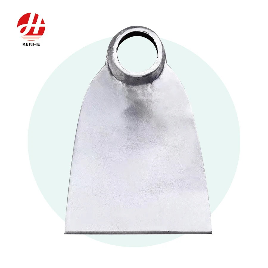 OEM/ODM akseptert landbruksverktøy i hvit stål, smidd ugressbekjempelsesverktøy, hagehakkehode med skaft