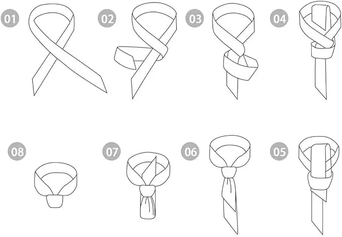 how to tie a chef neckerchief