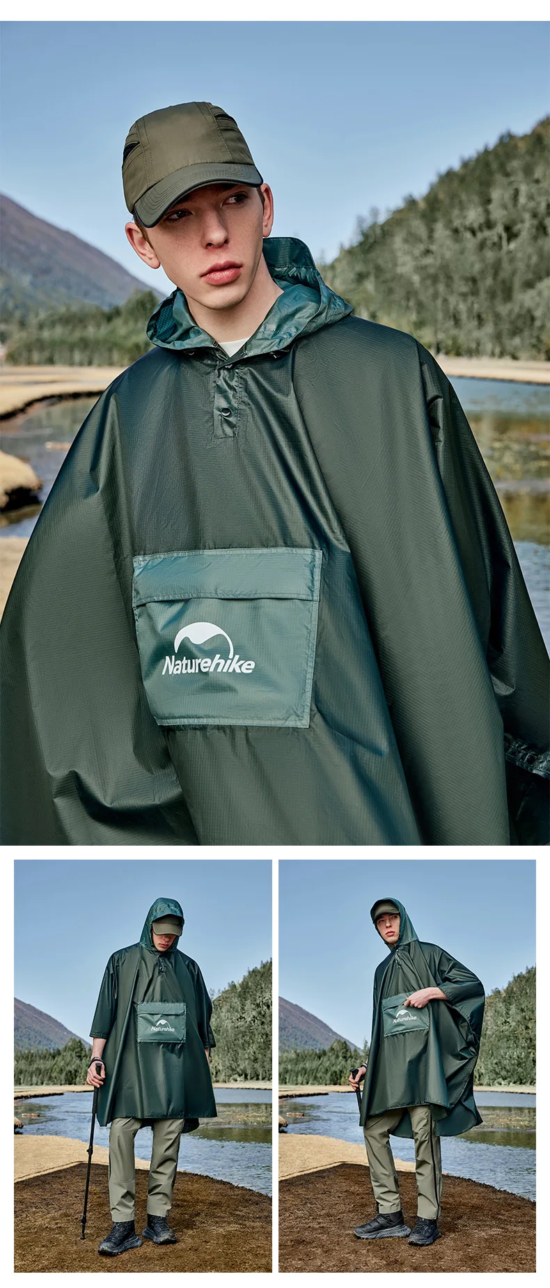 Naturehike 2023 Fashion Color Matching Outdoor Hiking Waterproof