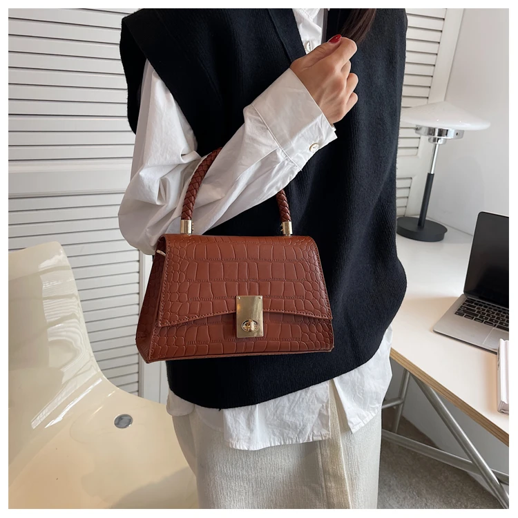 2023 Fashion Trends | Classic Chic Croco Handbag – TGC FASHION