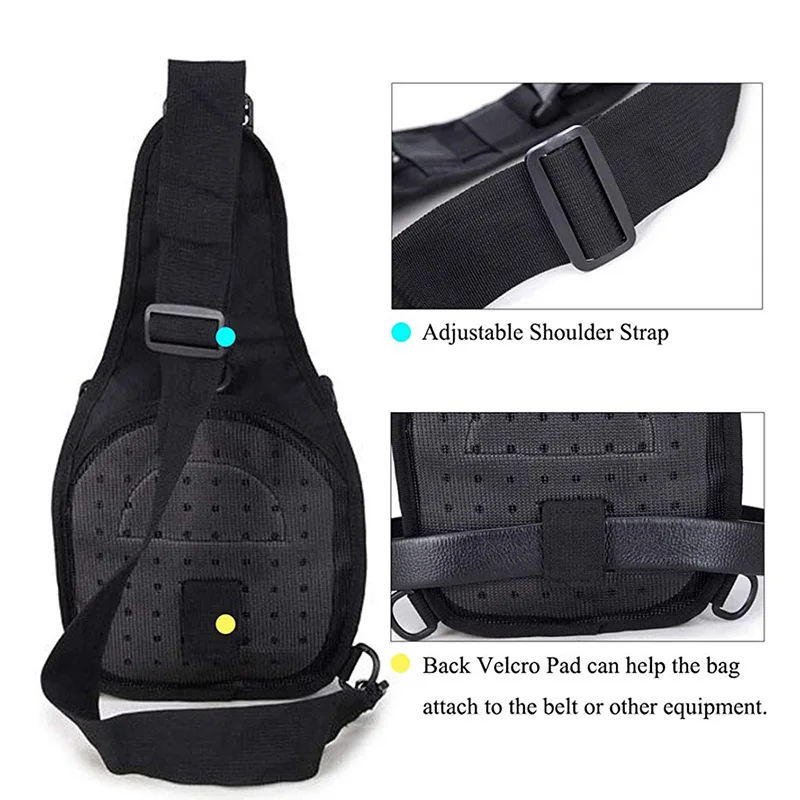 Wholesale Tactical Sling Bag Training Durable Sport Bag for Camping Hiking Good Quality Tactical Chest Pack