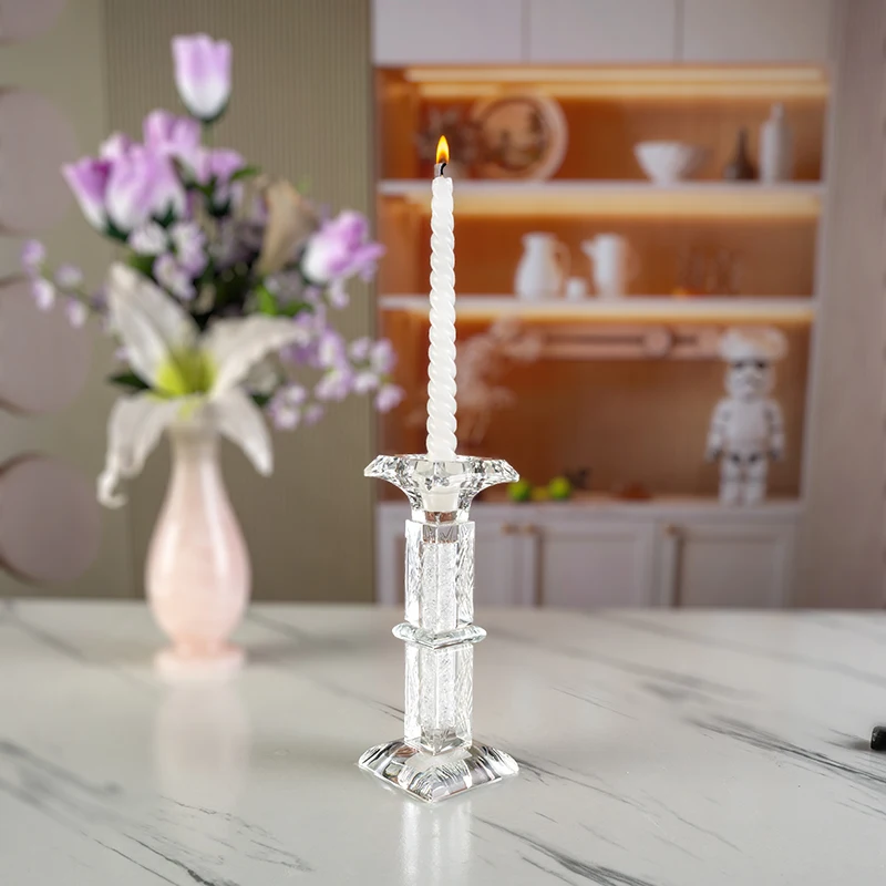 Small Bridge Carving Beautiful and Atmospheric Home Decoration, Wedding Decoration, Christmas Candle Holder