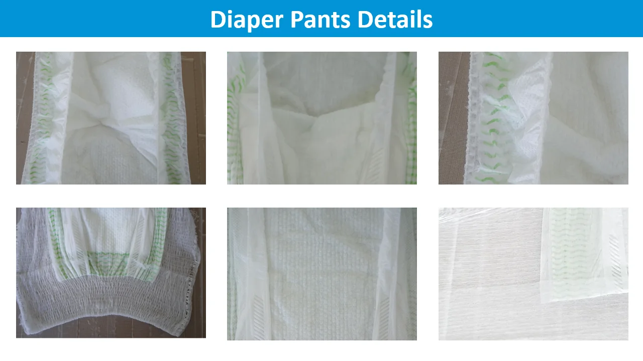 Brazil Baby Diaper Pants Parts Detail