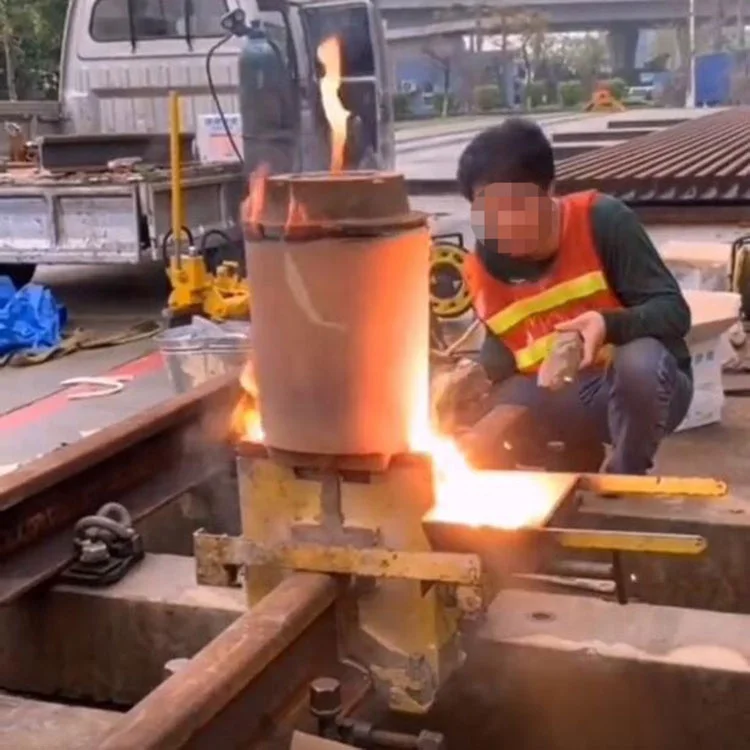 Rail Welding Processes Thermit Welding Aluminothermic Welding Hot Sale