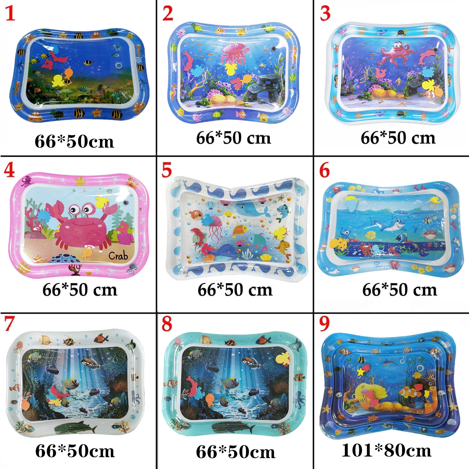 Baby Water Mat Inflatable Cushion Infant Toddler Water Play Mat for Children Early Education Developing Baby Toy Summer Toys supplier