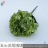 Five-layer coated hydrangea XQ green