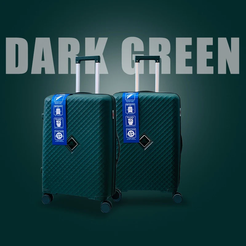 MARKSMAN Factory Direct Sale Solid and Durable Carry on PP Luggage Set Solid and Durable Suitcase Sets