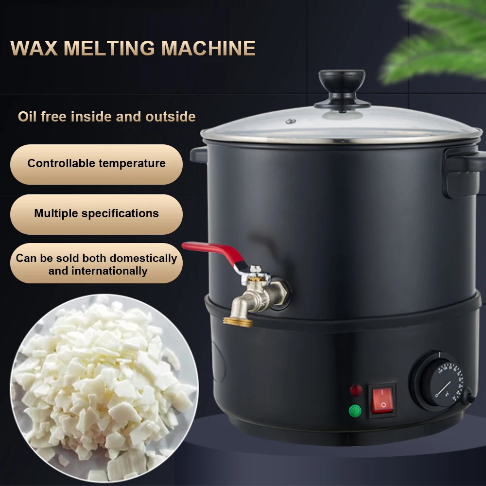 Small Heating Pot Wax Melter Tank Paraffin Soy Wax Beeswax Melter