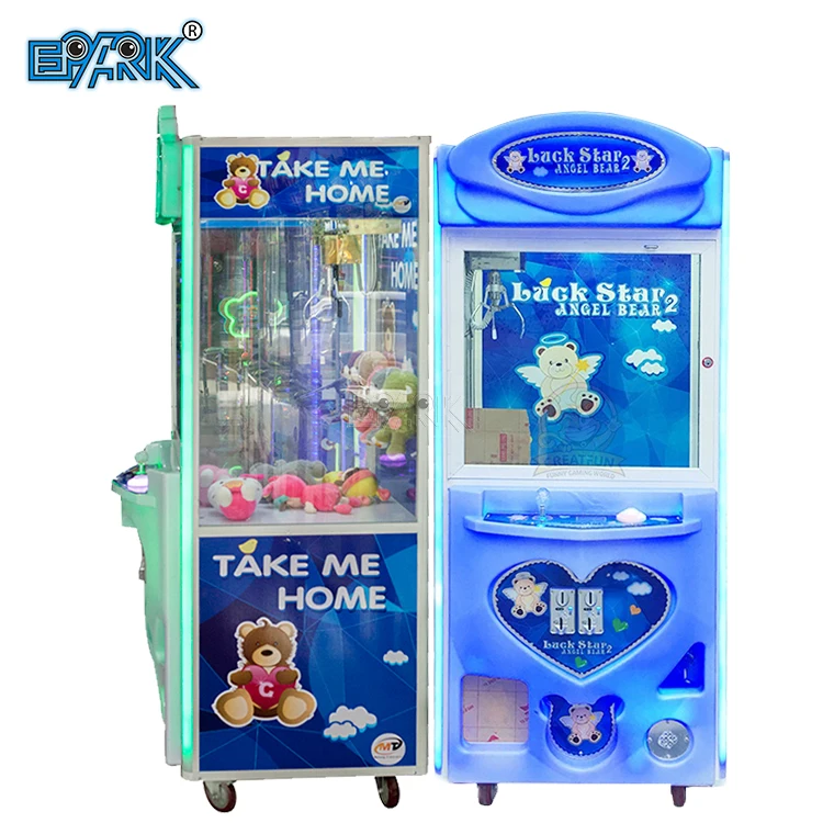 Factory Wholesale Coin Operated Prize Vending Game Machine for Sale Arcade Led Candy Crane Toy Claw Machine Malaysia