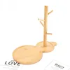 Bambou, couleur naturelle, forme gourde, 27*38,5 cm
