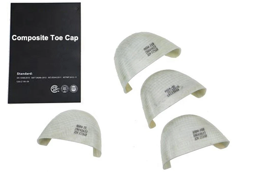 522 En 12568 Steel Toe Caps Inserts For Safety Shoe Removable Steel Toe