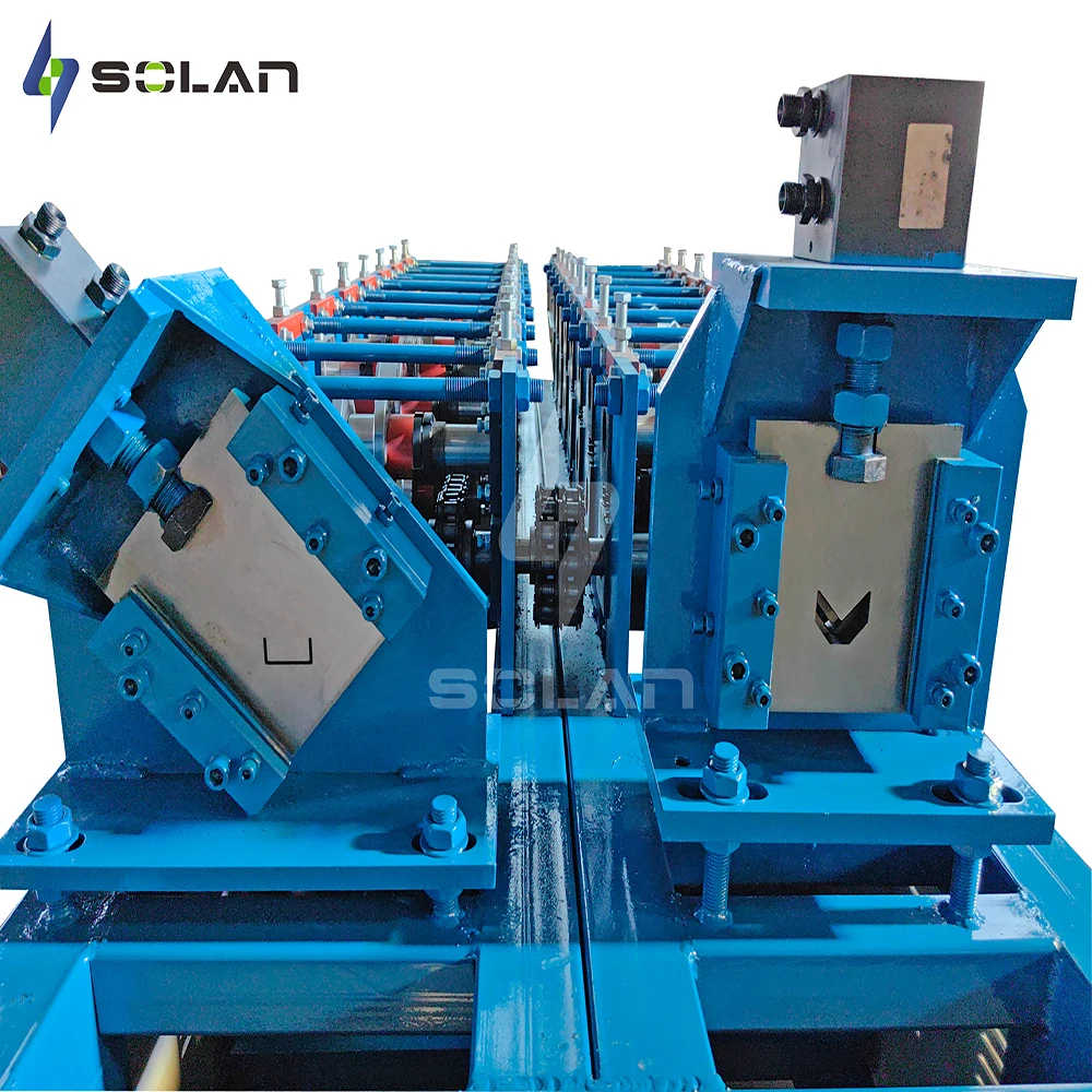 High Speed Drywall metal stud C U W  making machine light keel stud track channel roll forming machine