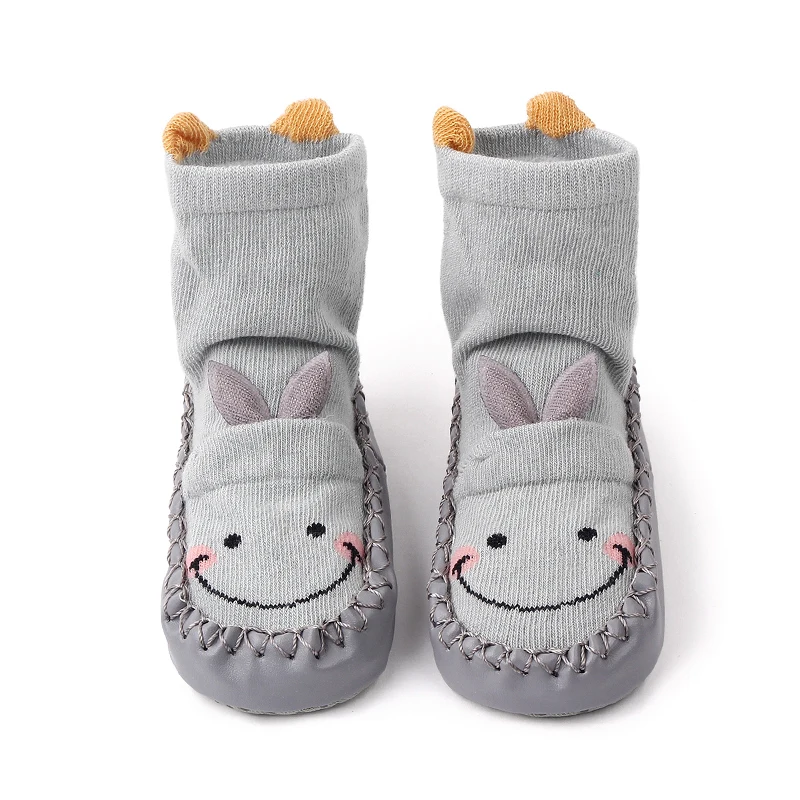 Baby Shoes and Socks Cartoon Boys and Girls Baby Socks Glue Non-slip Soft Soled Indoor Children's Floor Socks supplier