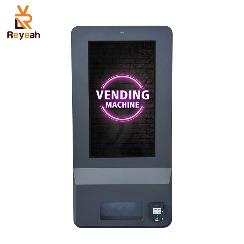 Reyeah Outdoor Big Touch Screen  Waterproof Wall-mounted Small Vending Machine