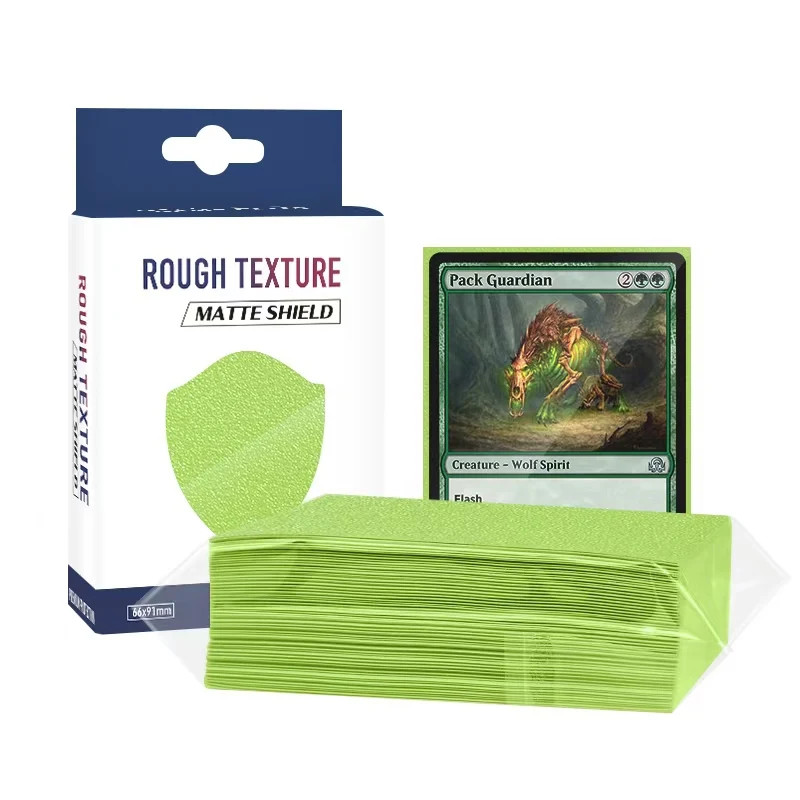 Premium MTG Trading Card Sleeves, 1000pcs Rough Textured Tournament Grade,  Standard Size 66x91 Matte. Perfect for TCG Packaging