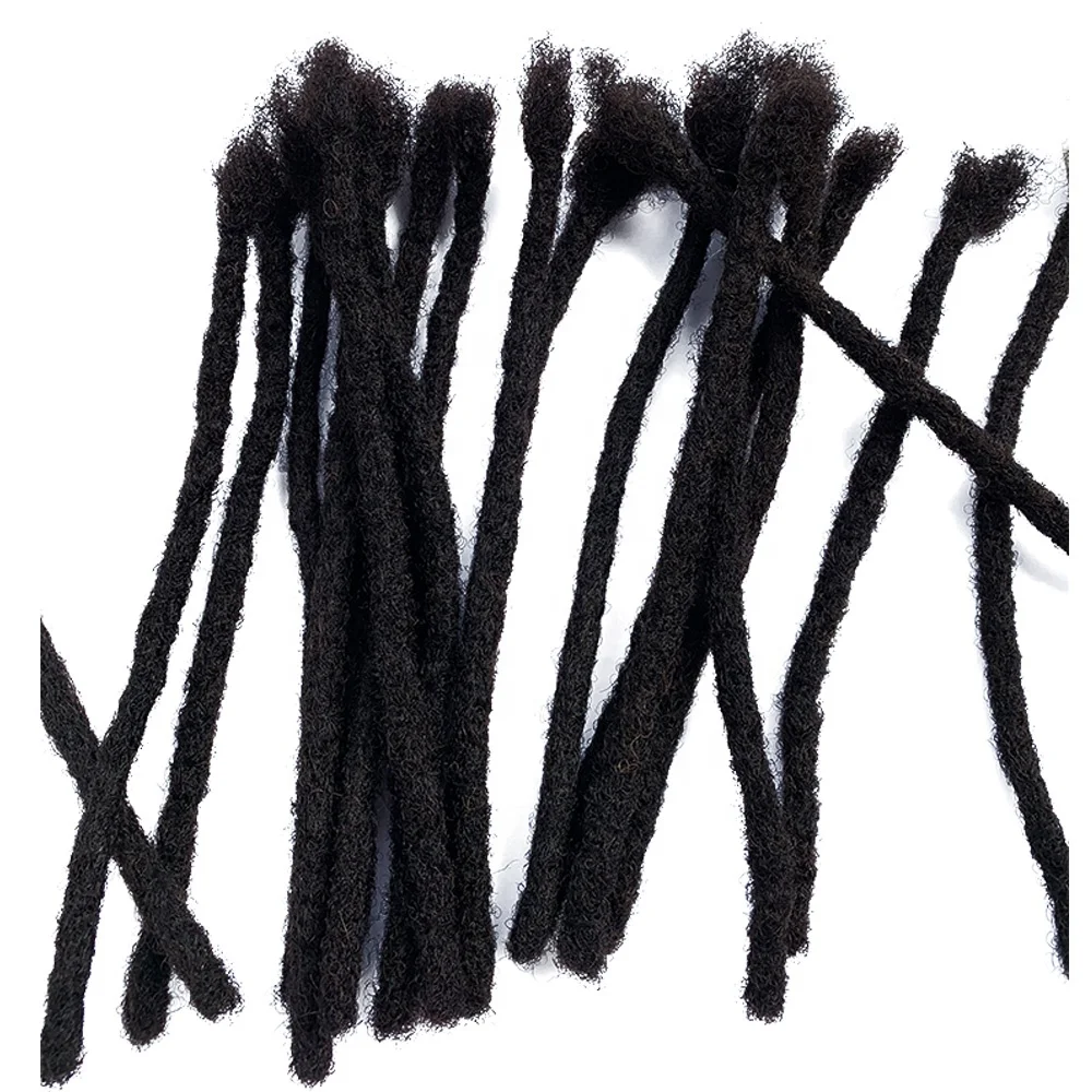 Human Hair Dreadlocks Extensions Full Handmade Locs Human Hair Extensions Long Locs 24inches