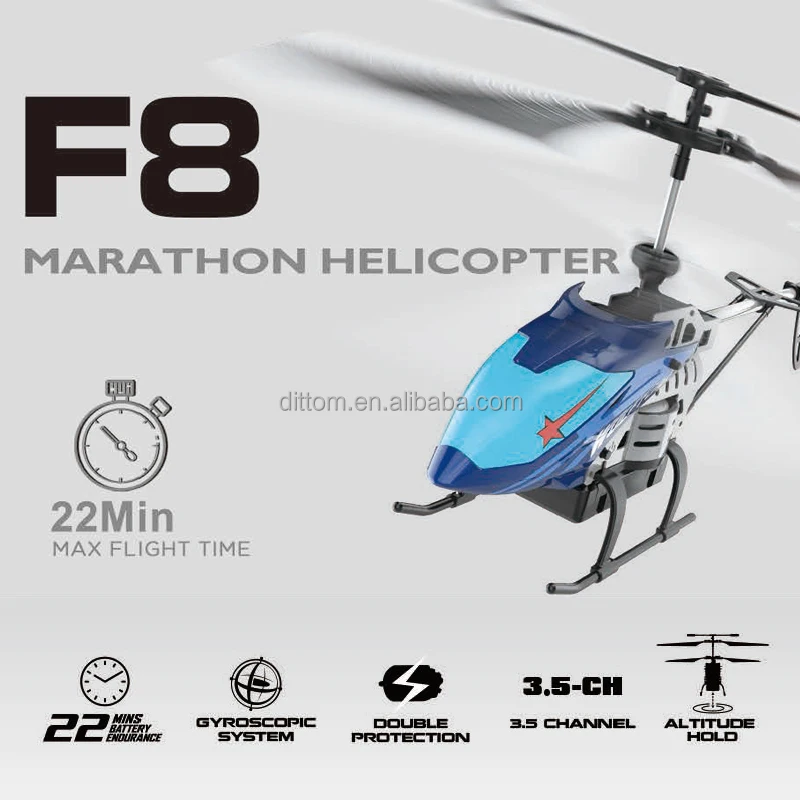 マラソンRCヘリコプター2.4G 3.5CH空気圧高度保持ヘリコプター