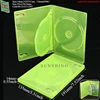 Boîtier 2 DVD 14 mm G11 - Vert transparent