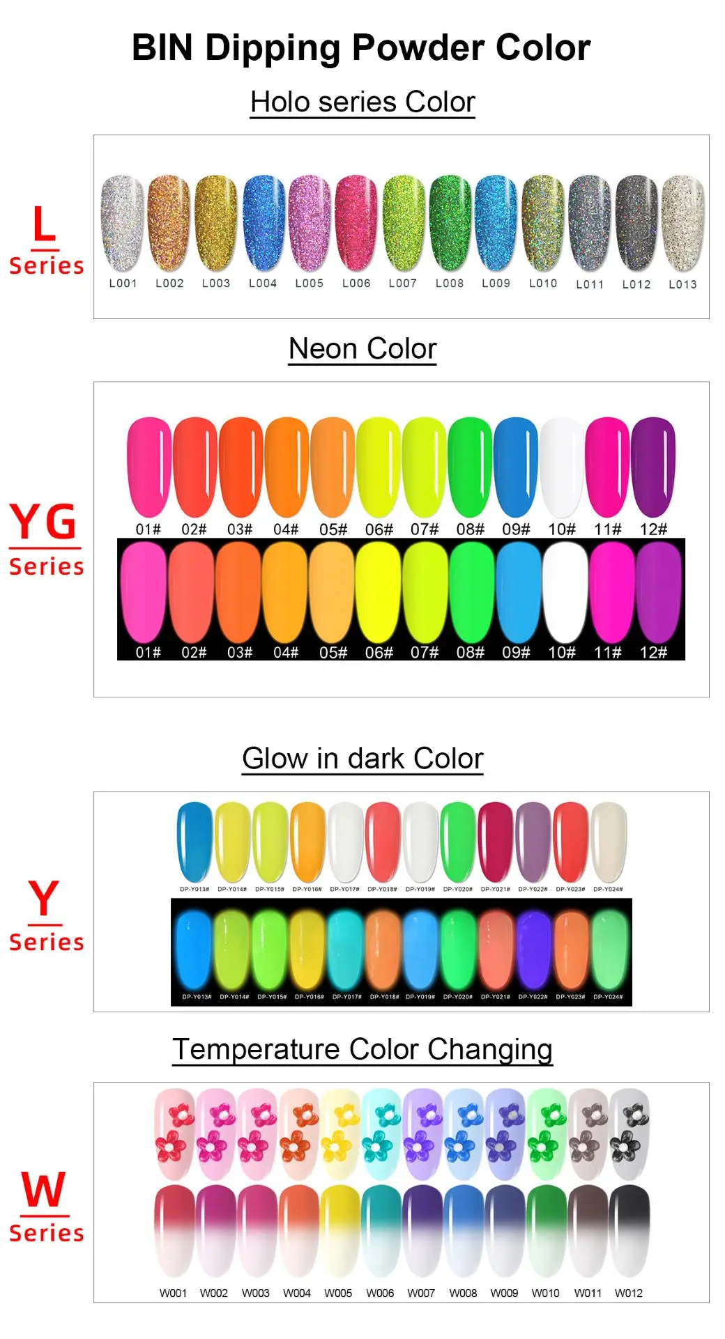 Bin Nail Art Acrylic Powder Dipping Powder For Dip Nails Buy Dipping