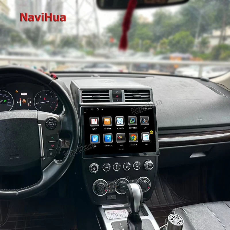 NaviHua 13 Inch Touch Screen Android Multimedia Player GPS Navigation System Car Radio Stereo for Land Rover Freelander 2