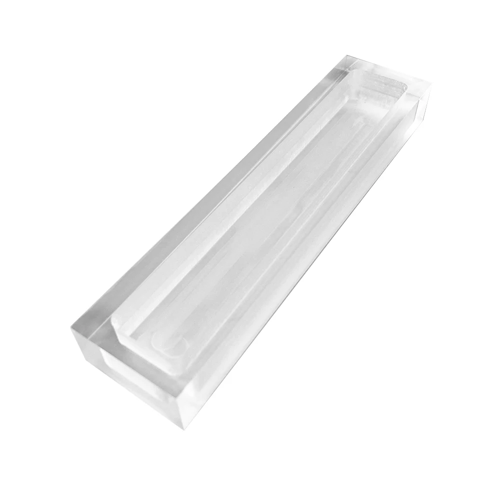 Acrylic Mezuzah Jewish Judaica Scroll Case Custom Printed Jewish Lucite