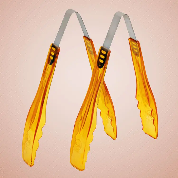 2024 New Food Clip Multi-Function Plastic Bread Food Serving Tongs for Kitchen Accessaries